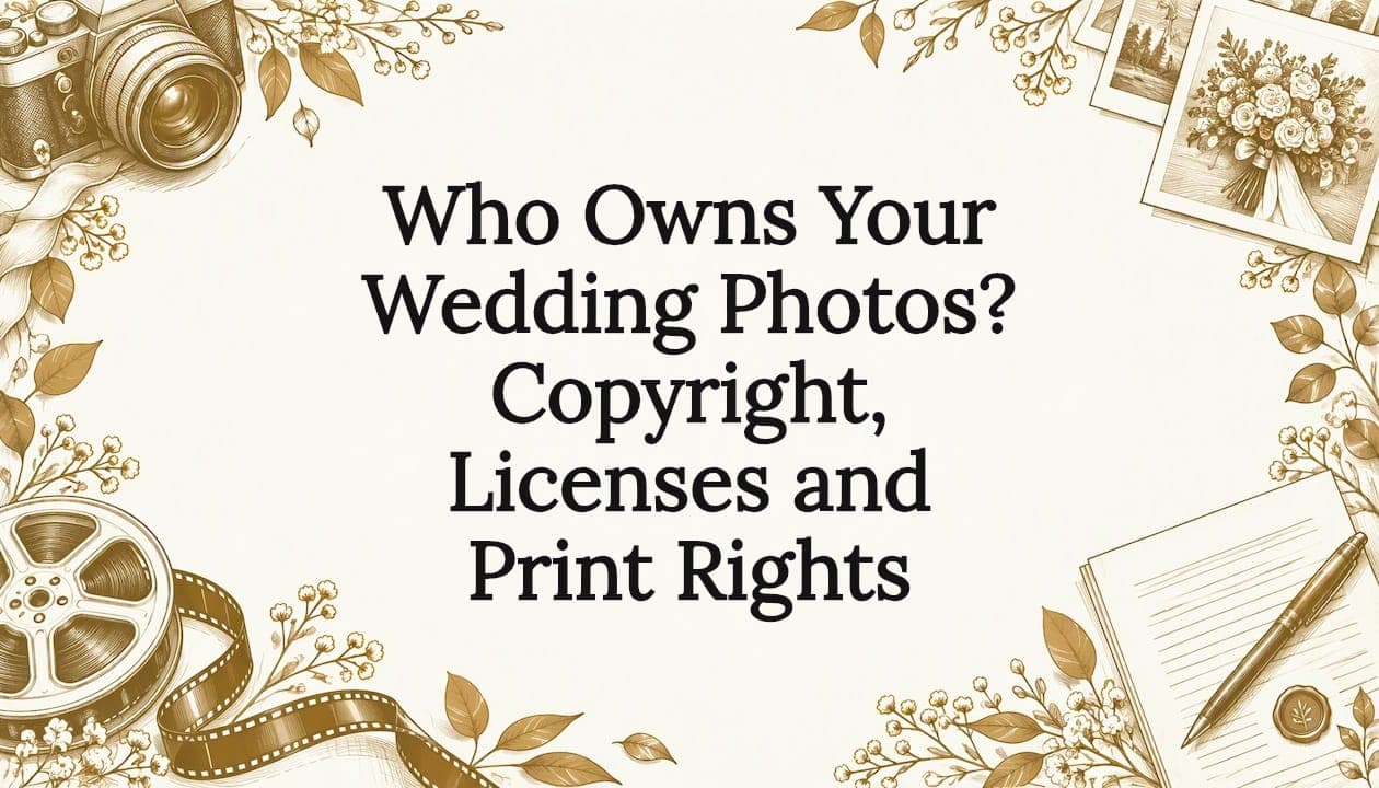 Who Owns Your Wedding Photos? Copyright, Licenses and Print Rights