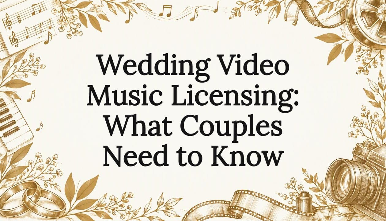 Wedding Video Music Licensing: What Couples Need to Know